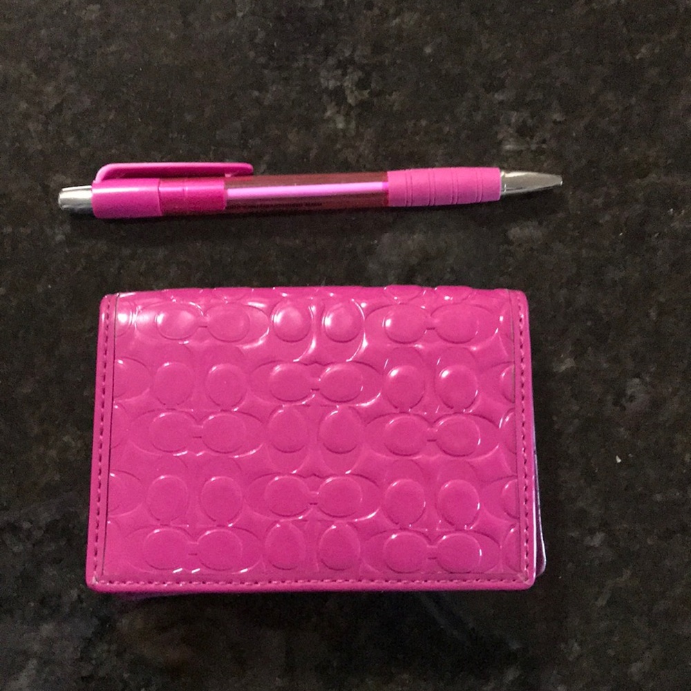 Coach Pink wallet